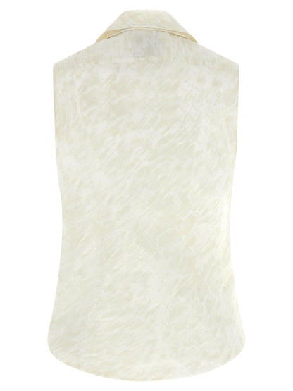 Vivienne Westwood Beige Cotton Blouse