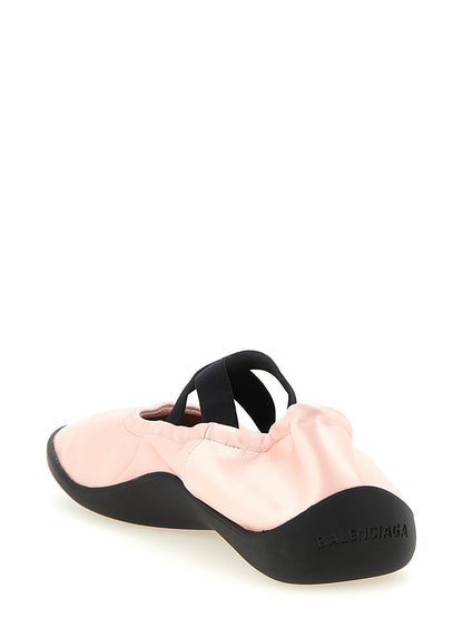 Balenciaga Multicolor Polyester Ballet Flats