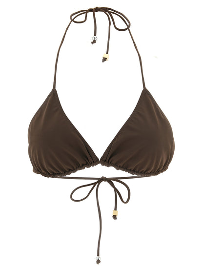 Jacquemus Brown Polyamide Bikini