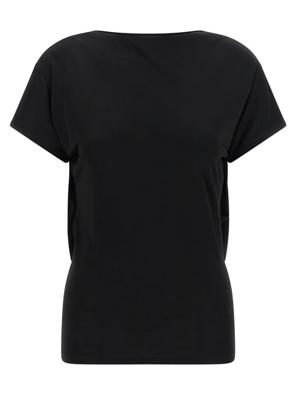 Jacquemus Black Viscose T-Shirt