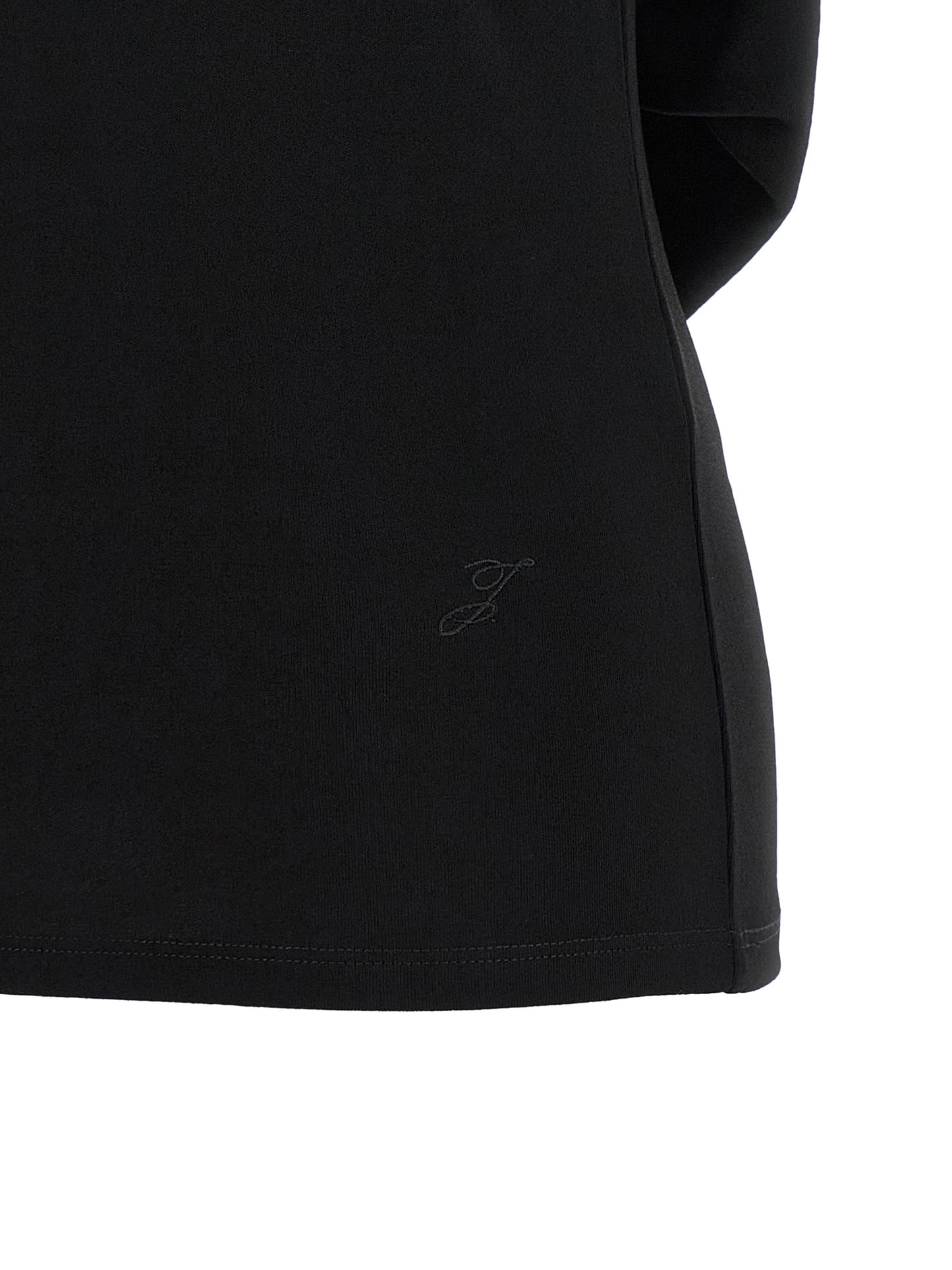 Jacquemus Black Viscose T-Shirt