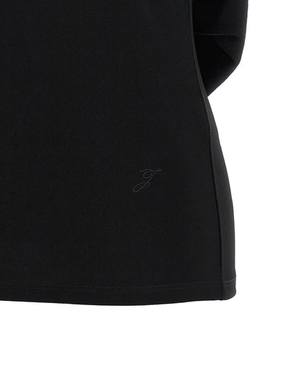 Jacquemus Black Viscose T-Shirt