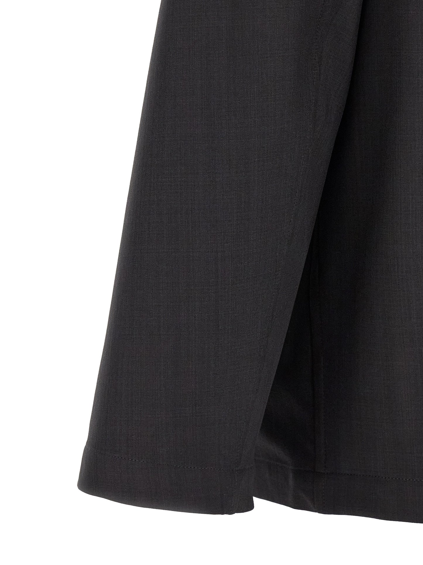 SECOND/LAYER Gray Polyester Blouse
