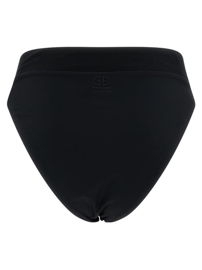 GOLDBERGH Black Recycled Polyamide Swim Briefs