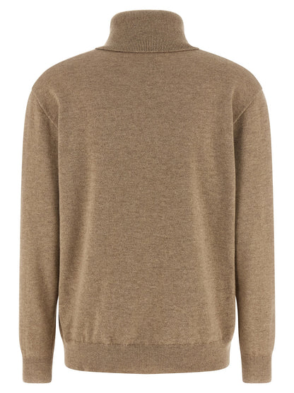 Brunello Cucinelli Beige Cashmere Cardigan