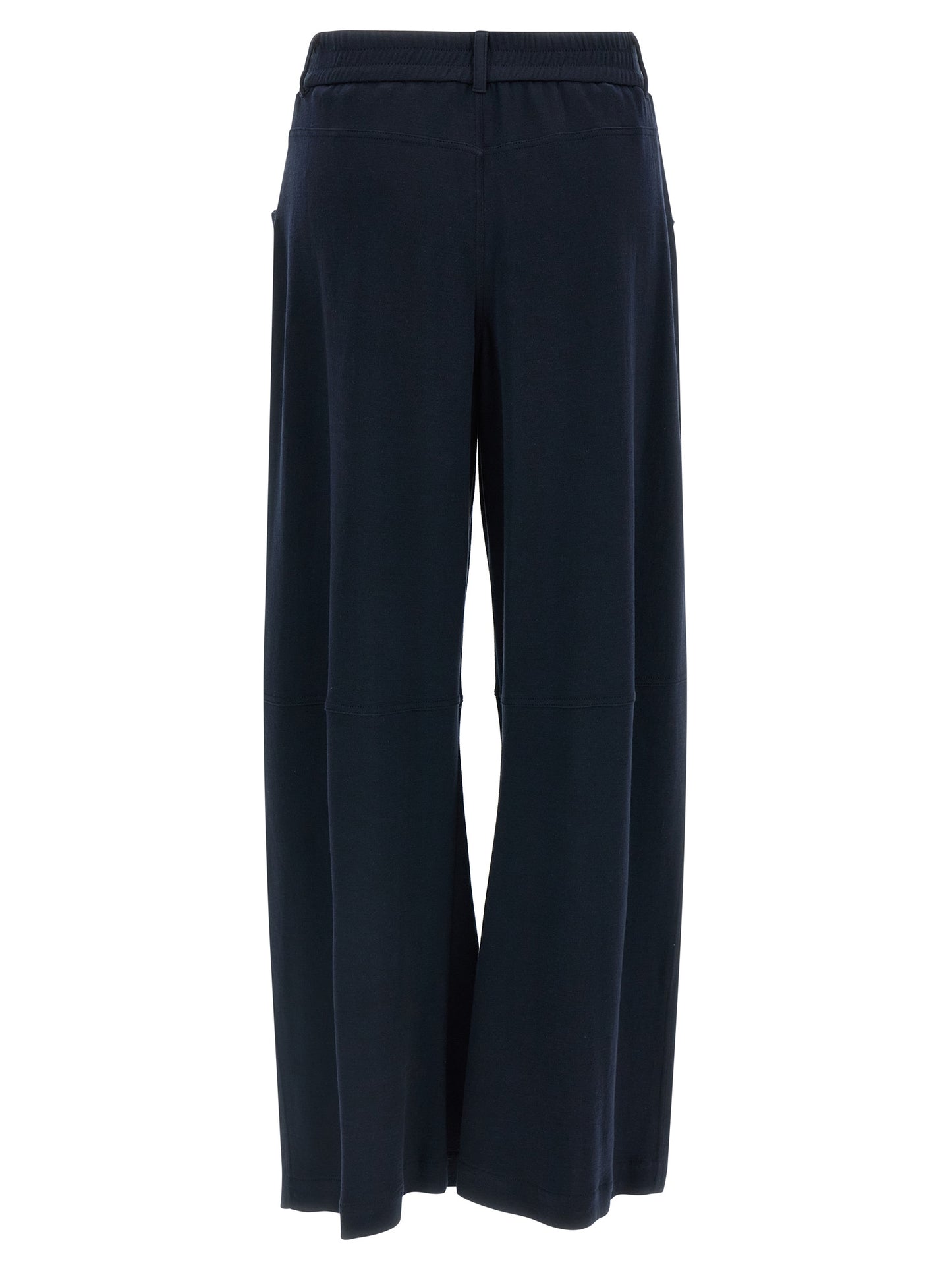 Brunello Cucinelli Blue Cotton Casual Pants