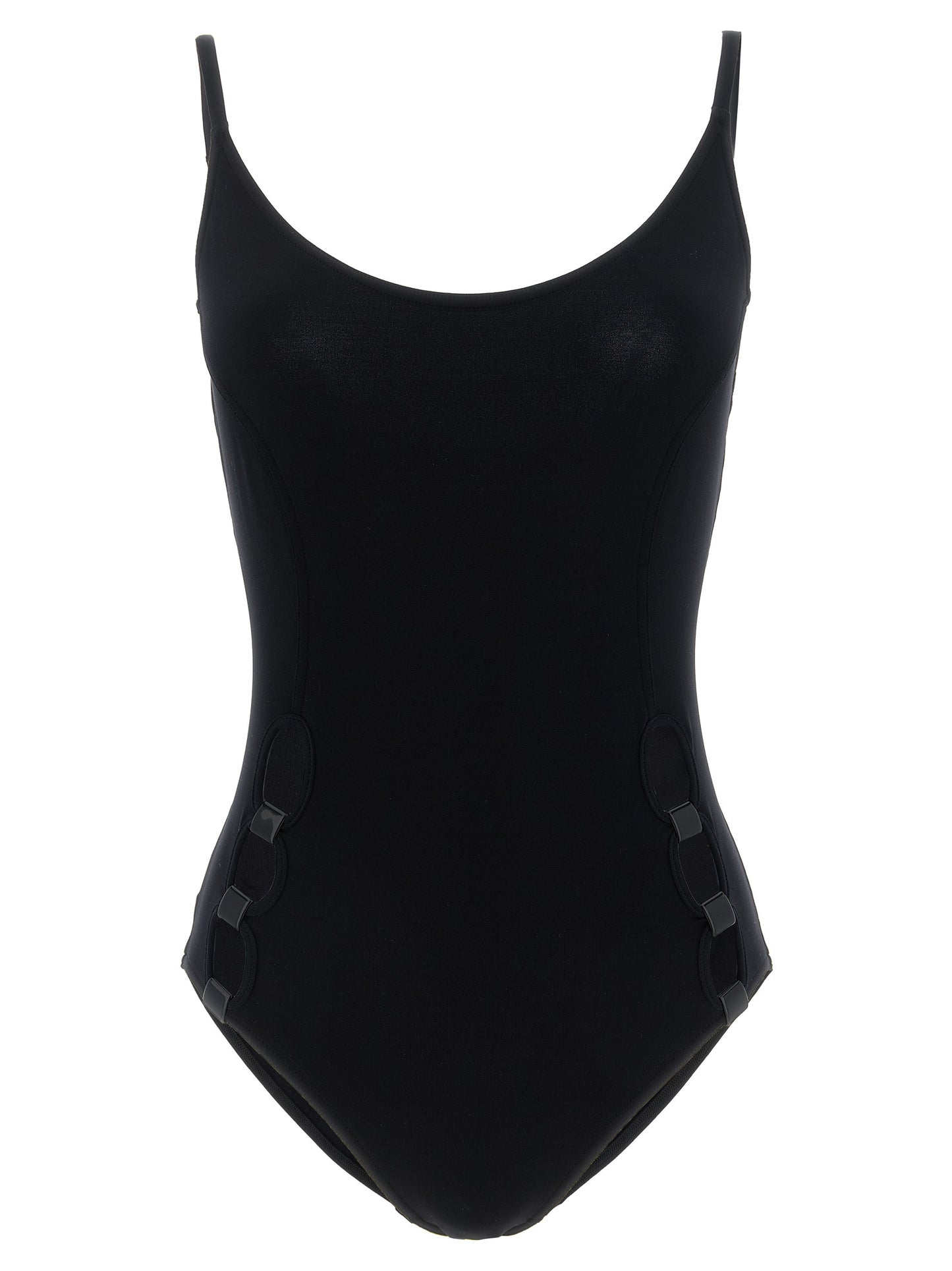 Eres Black Polyamide One-Piece Swimsuit