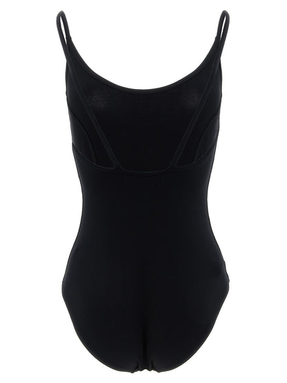 Eres Black Polyamide One-Piece Swimsuit