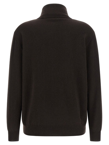 Brunello Cucinelli Brown Cashmere Cardigan