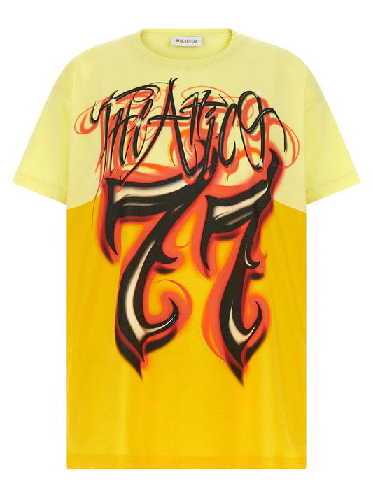 The Attico Bicolor Cotton T-Shirt