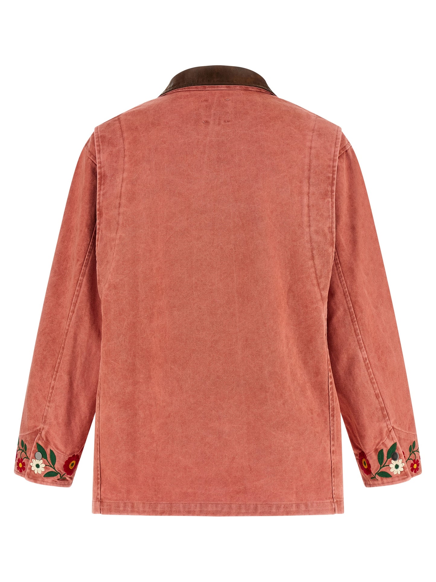 FOUND Multicolor Cotton Full-Length Jacket