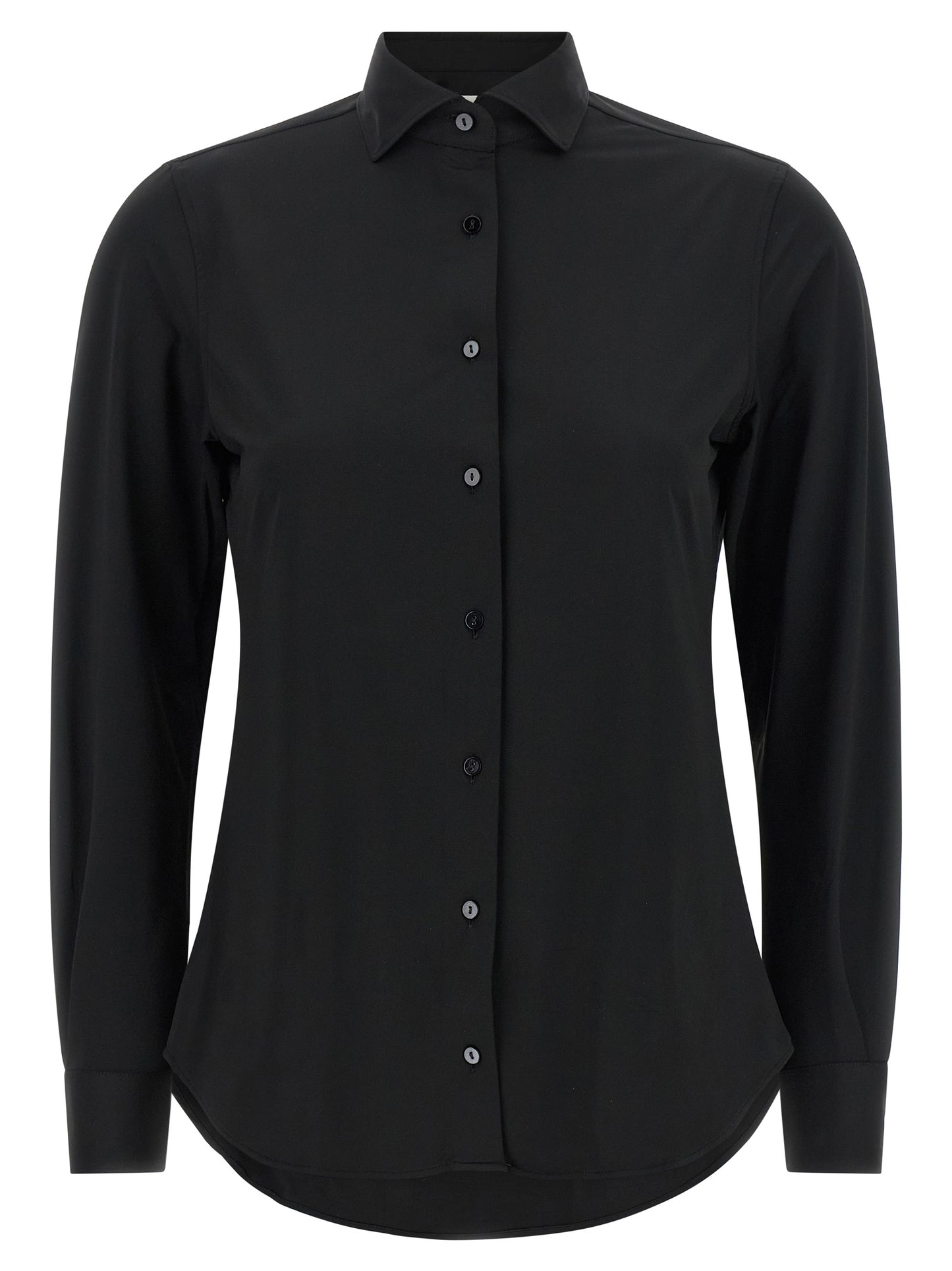 XACUS Black Polyamide Blouse