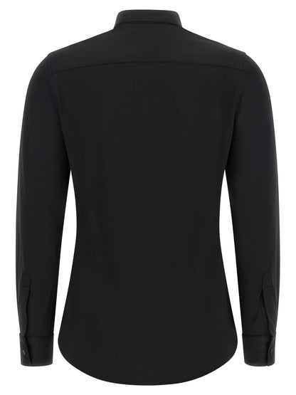 XACUS Black Polyamide Blouse