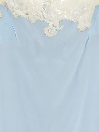 Maison Margiela Blue Copper Short Dress