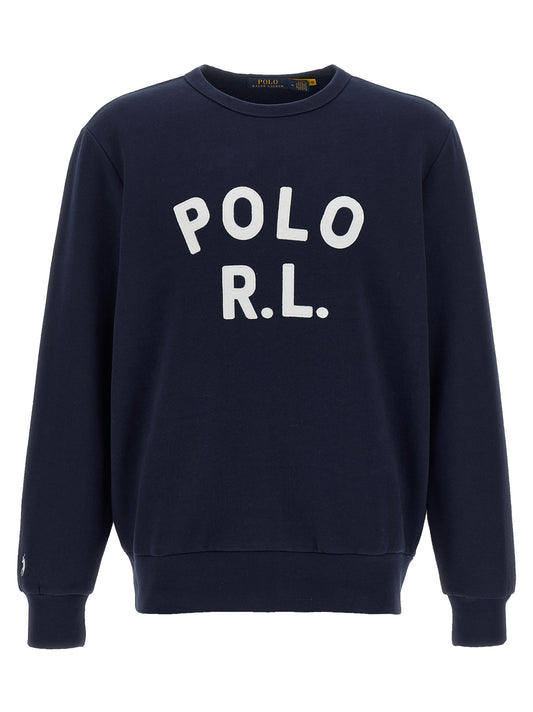 Polo Ralph Lauren Blue Cotton Sweatshirt