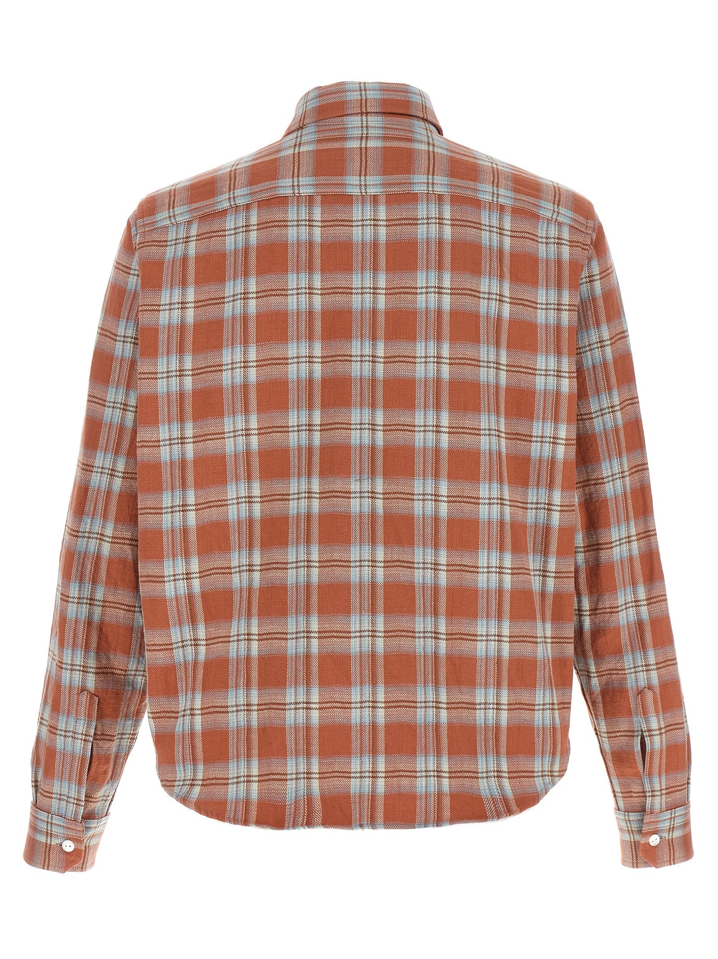 SECOND/LAYER Orange Cotton Blouse