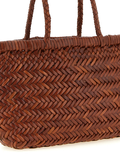 Dragon Diffusion Brown Calfskin Handbag