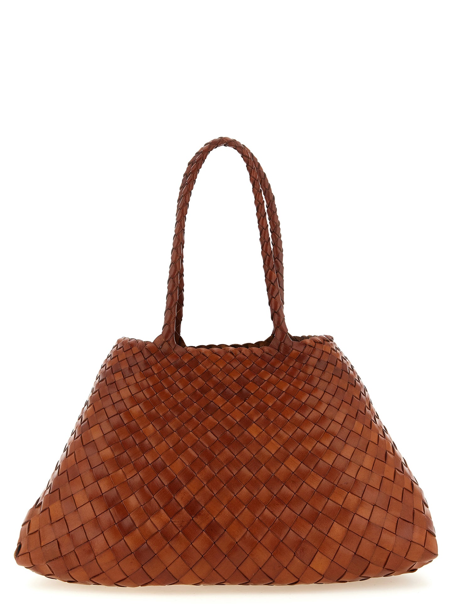 Dragon Diffusion Brown Calfskin Shoulder Bag