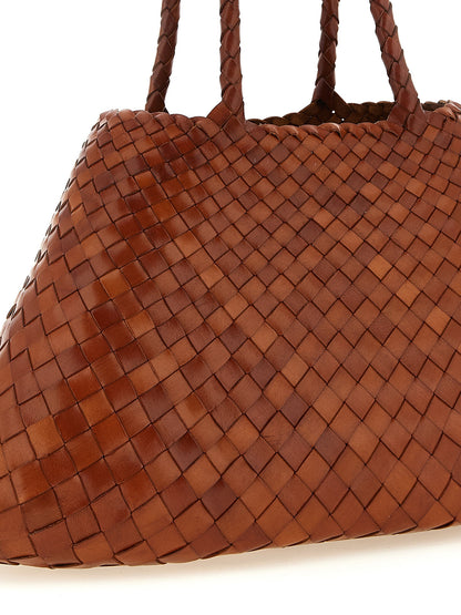 Dragon Diffusion Brown Calfskin Shoulder Bag