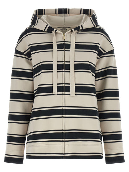 'S Max Mara Blue Cotton Hoodie