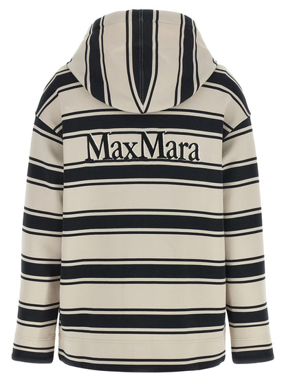 'S Max Mara Blue Cotton Hoodie