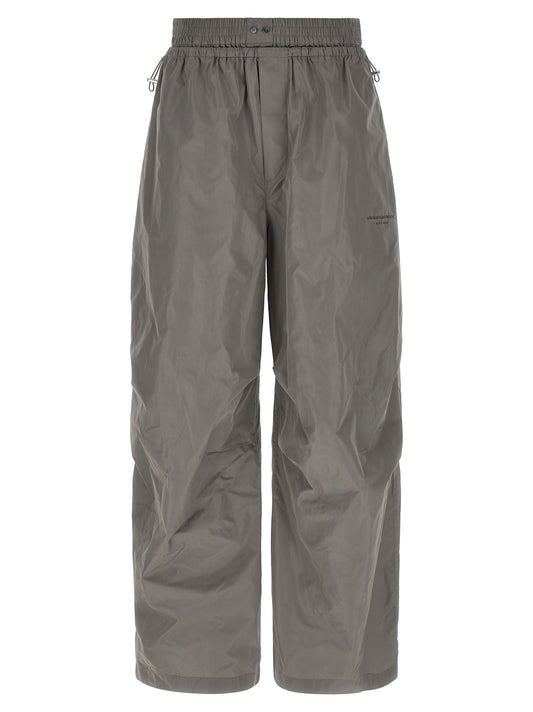 Alexander Wang Gray Polyester Athletic Pants