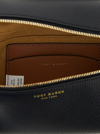 Tory Burch Black Cowhide Handbag