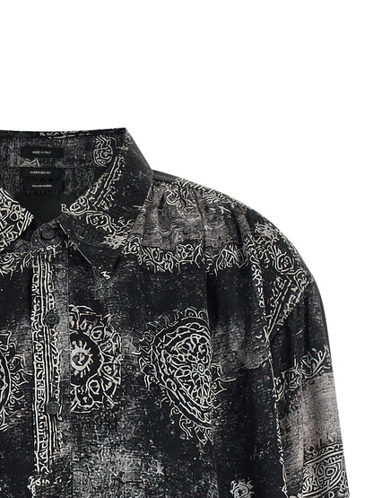 R13 Black Silk Blouse