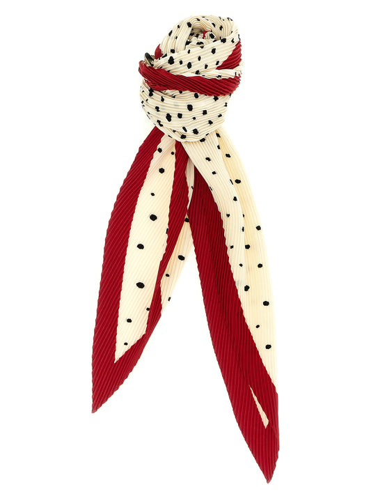 Scarf by Valentino Garavani for women in silk bicolour, black, white, signature & print presents a effortlessly chic silhouette, artfully capturing the essence of the effortlessly chic Essence Silk Scarf design for a sophisticated look.
