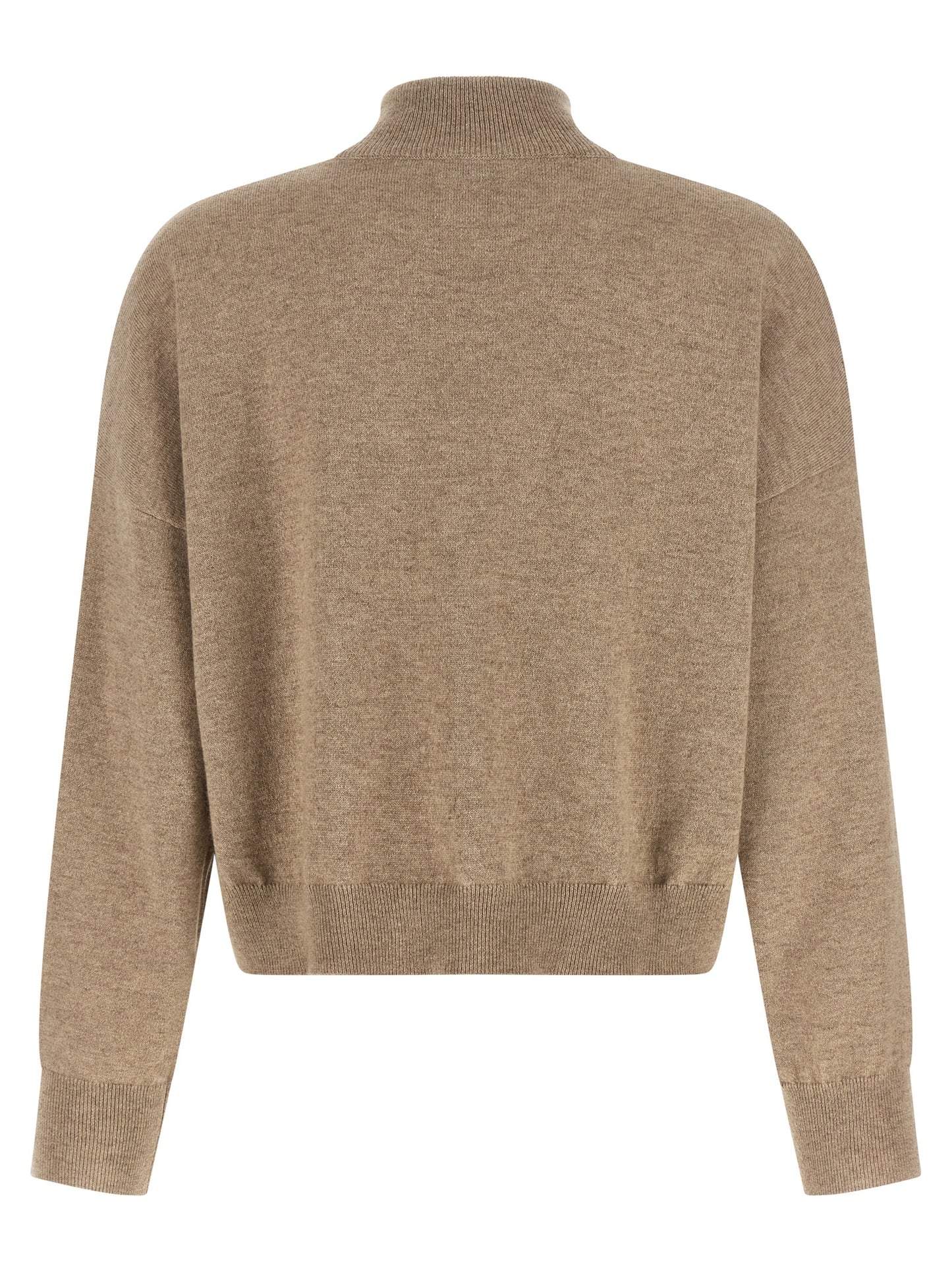 Brunello Cucinelli Beige Cashmere Cardigan