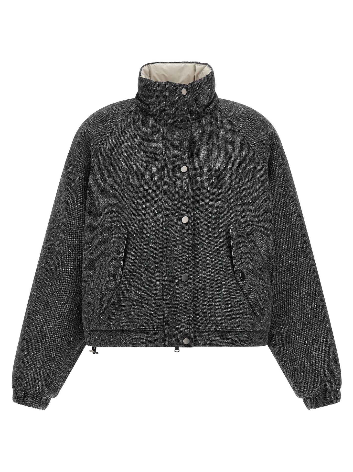Brunello Cucinelli Gray Virgin Wool Jacket