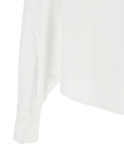 Brunello Cucinelli White Cotton Blouse