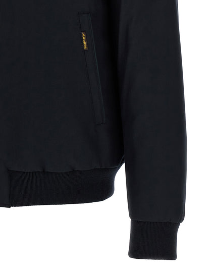 MooRER Blue Wool Bomber