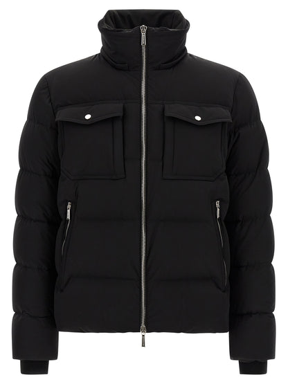 MooRER Black Wool Bomber