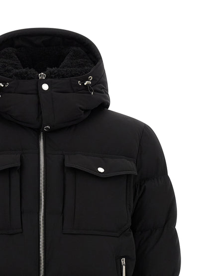 MooRER Black Wool Bomber