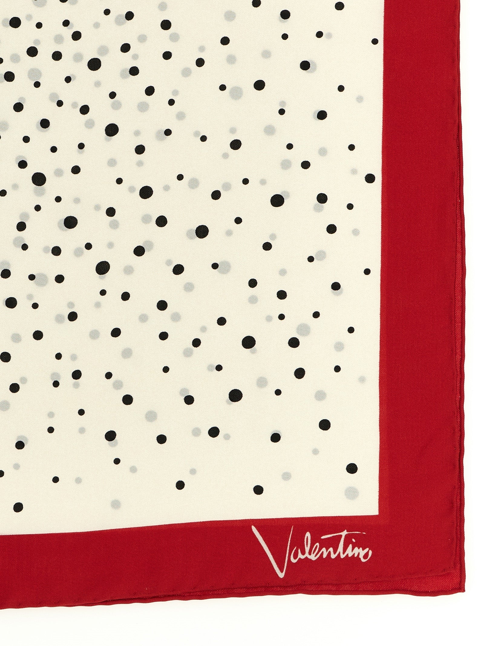 Scarf by Valentino Garavani for women in silk multicolor & print showcases a eye catching silhouette, artfully capturing the essence of the eye catching Silk Scarf design for a sophisticated look.