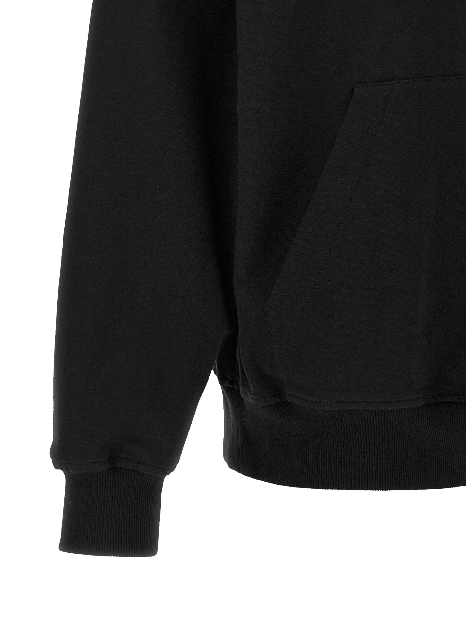Sweatshirt Hoodie by Brunello Cucinelli for women in stretch cotton black features a edgy silhouette, detailed with a edgy hooded neckline and for a refined finish.