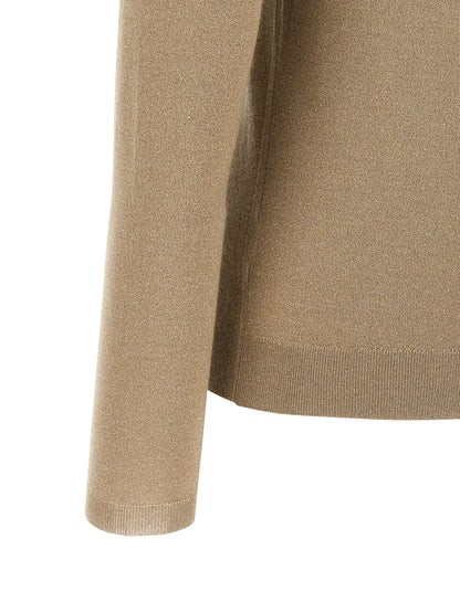 Brunello Cucinelli Beige Cashmere Cardigan