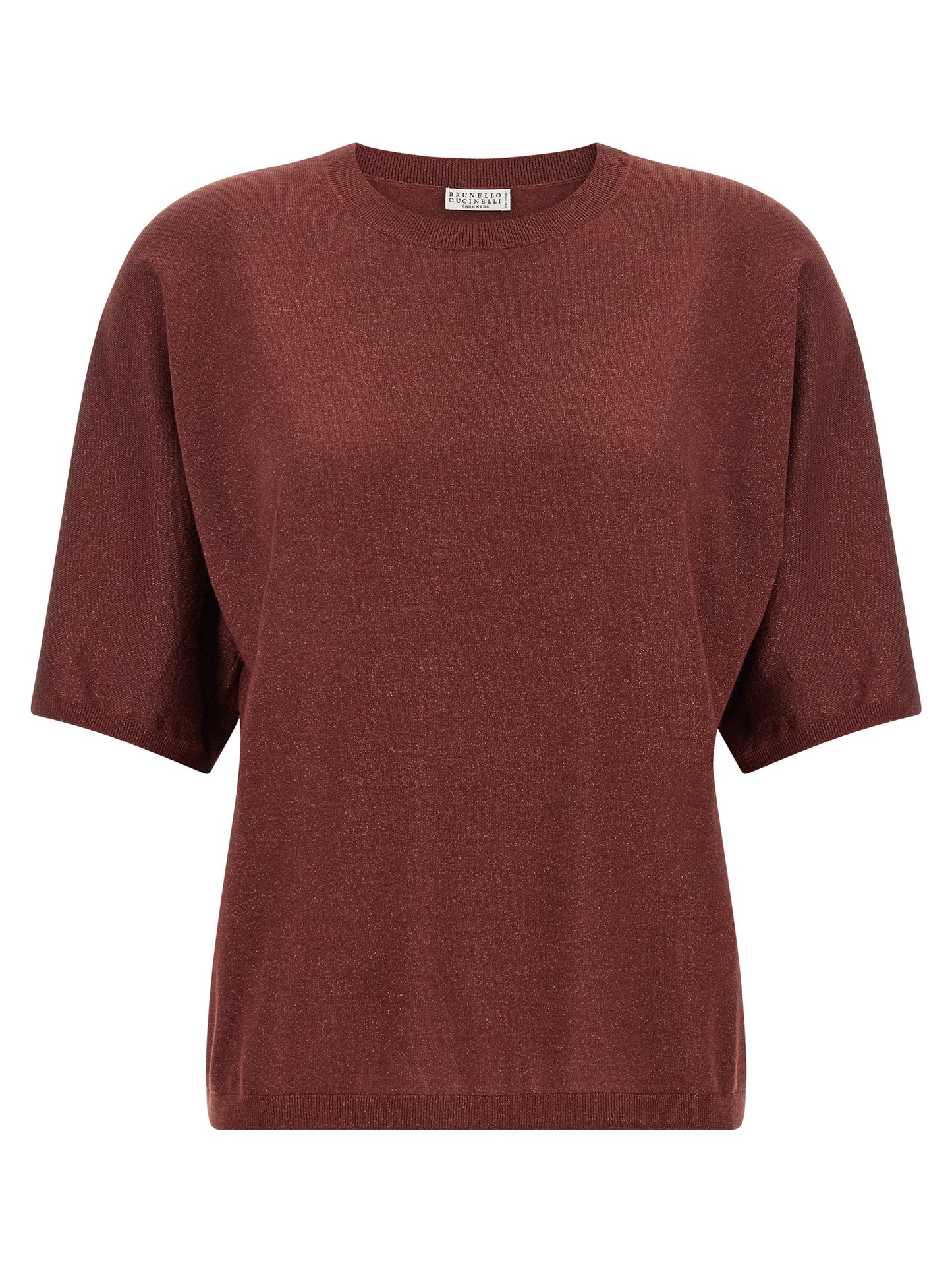 Brunello Cucinelli Bordeaux Cashmere Cardigan