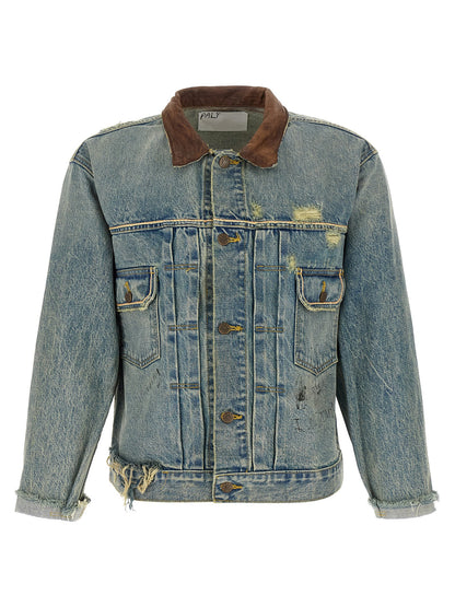 PALY Blue Cotton Denim Jacket
