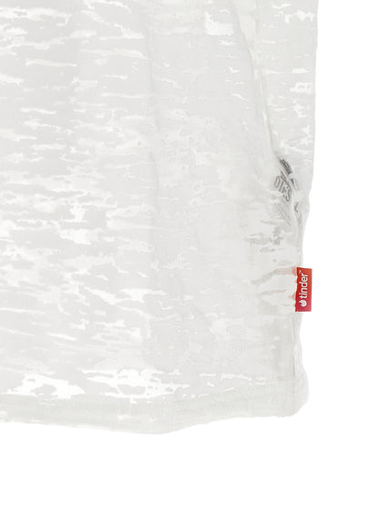 Diesel White Cotton Sportswear