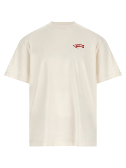 Vans White Cotton T-Shirt
