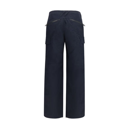 Burberry Blue Polyamide Cargo Pants