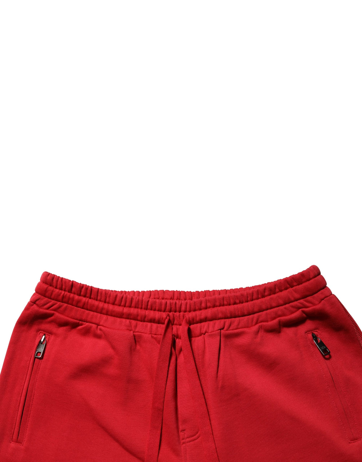 Dolce & Gabbana Men's Stretch Cotton Jogger Sweatpants - Red