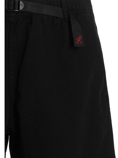 Gramicci Men's Organic Cotton Twill Bermuda Shorts - Black Signature