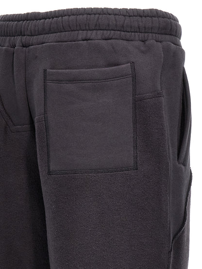 Objects IV Life Gray Cotton Joggers (Workout Pants)