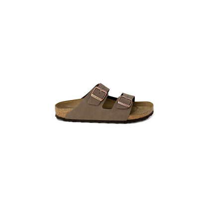 Birkenstock Brown Synthetic Slippers