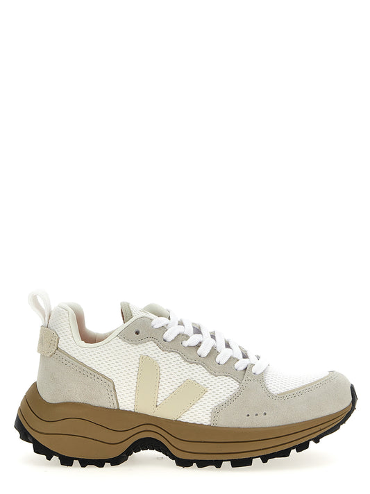 Athletic Sneakers Veja women polyester eva tu suede leather beige & signature featuring a avant-garde Women's Athletic Polyester EVA TU Suede Leather Sneakers design with a avant-garde athletic style for a refined finish.