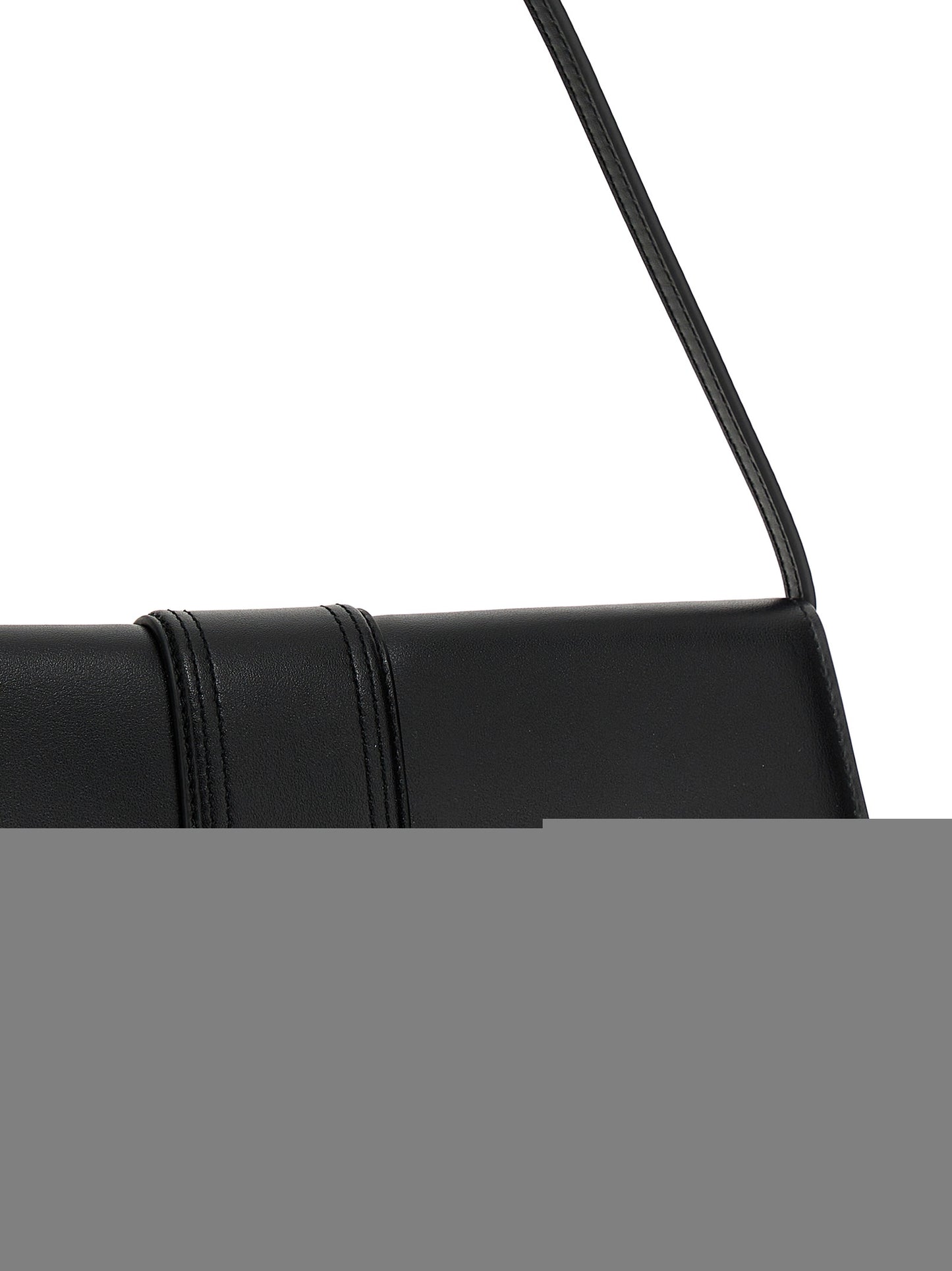 Jacquemus Black Cowhide Shoulder Bag