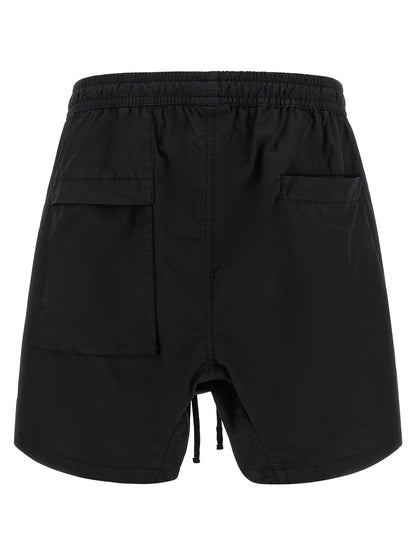 Thom Krom Black Organic Cotton Bermuda Shorts